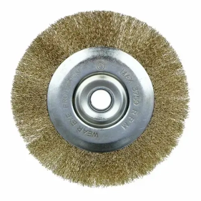 Щетка металл. для УШМ 200/22мм дисковая пушистая РОКОТ