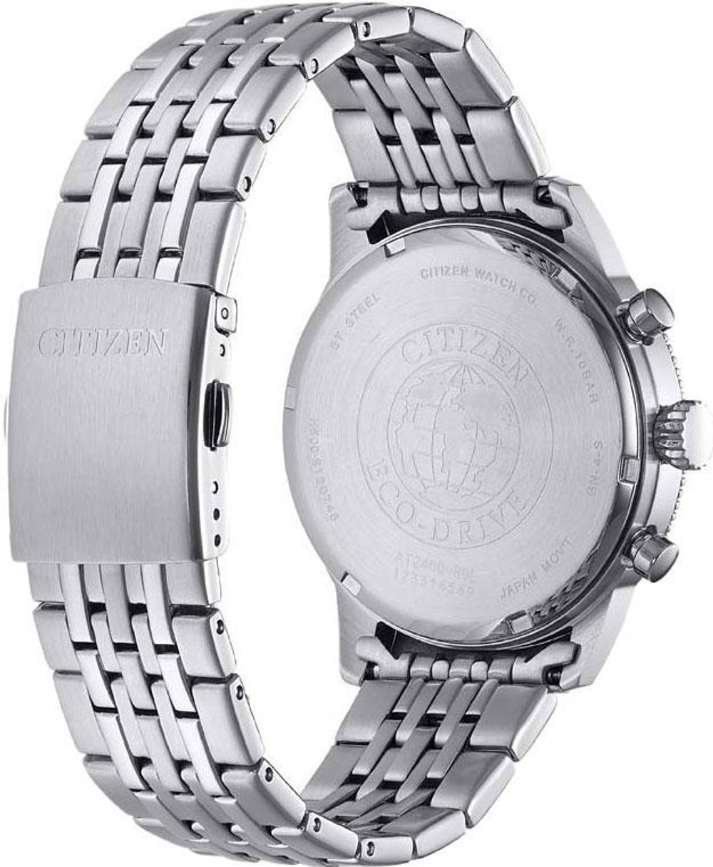 Мужские японские наручные часы Citizen AT2460-89L