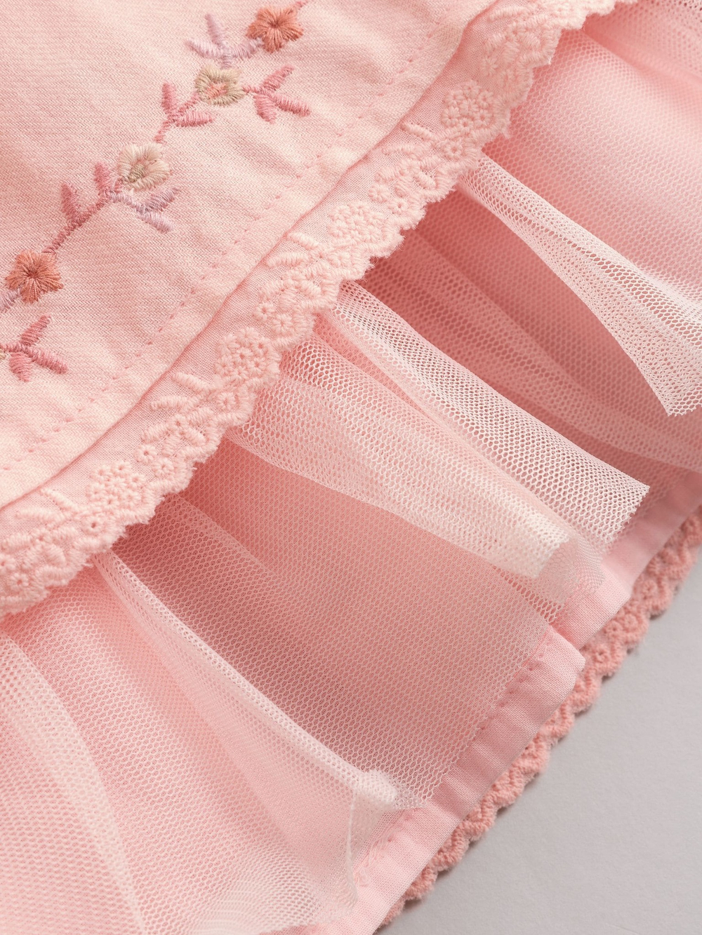 Платье и трусики в комплекте для малышей Next E21-613, Розовый