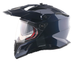 Шлем AXOR X-CROSS DUAL VISOR SC, с визором, цвет синий (S)