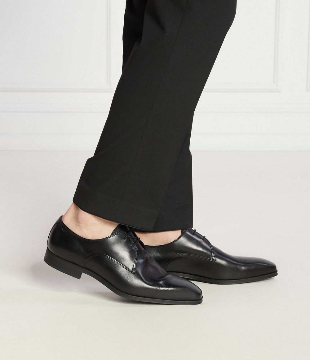 Кожаные дерби theon BOSS BLACK - черный(50512173)