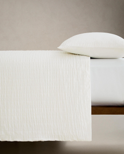 Пододеяльник Zara Home, хлопок 95%, вискоза 5%, однотонный, 6193/088