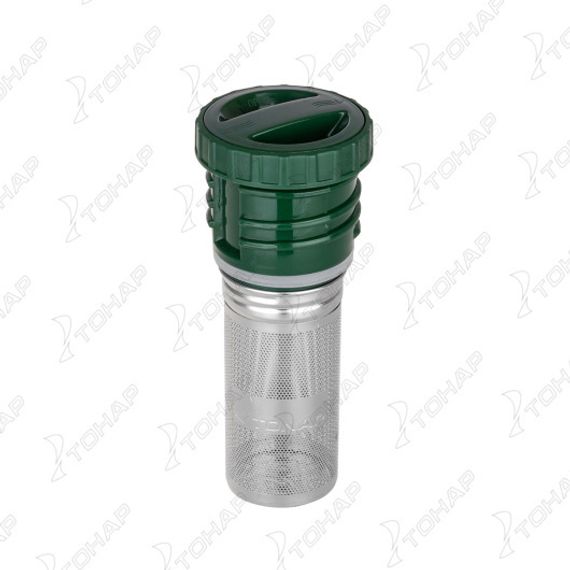 Термос (HS.TM-058-G) 1200ML с ситечком зеленый (2 крышки-кружки) TONAR