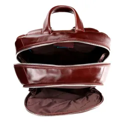 Рюкзак Piquadro Blue Square коричневый из натуральной кожи (CA4762B2/MO) 1