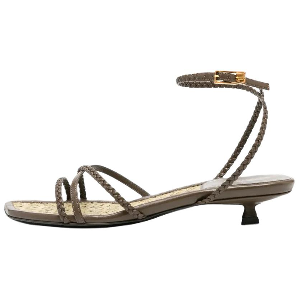 SERGIO ROSSI One Strap Sandals Women"s Brown