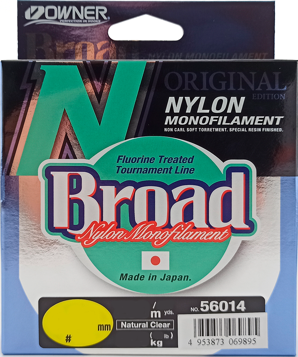 OWNER Леска Broad 300м 0,18мм 3,1кг