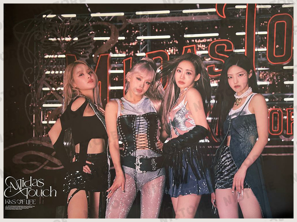 Постеры KISS OF LIFE - 1st Single Album Midas Touch