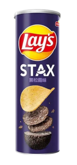 Чипсы Lay's stax из картошки и трюфеля со вкусом черного перца