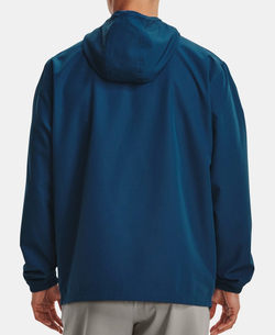 Куртка теннисная Under Armour Men's UA Sportstyle Windbreaker Jacket - petrol blue/fuse teal