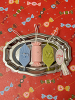 Набор из трех свечей-конфет "Сладкий подарок"