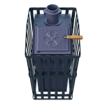 Чугунная печь для бани Гроза 24 (П2) Ураган