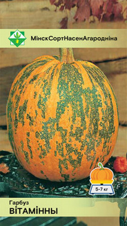 Тыква "Витаминная" 10шт, Россия.