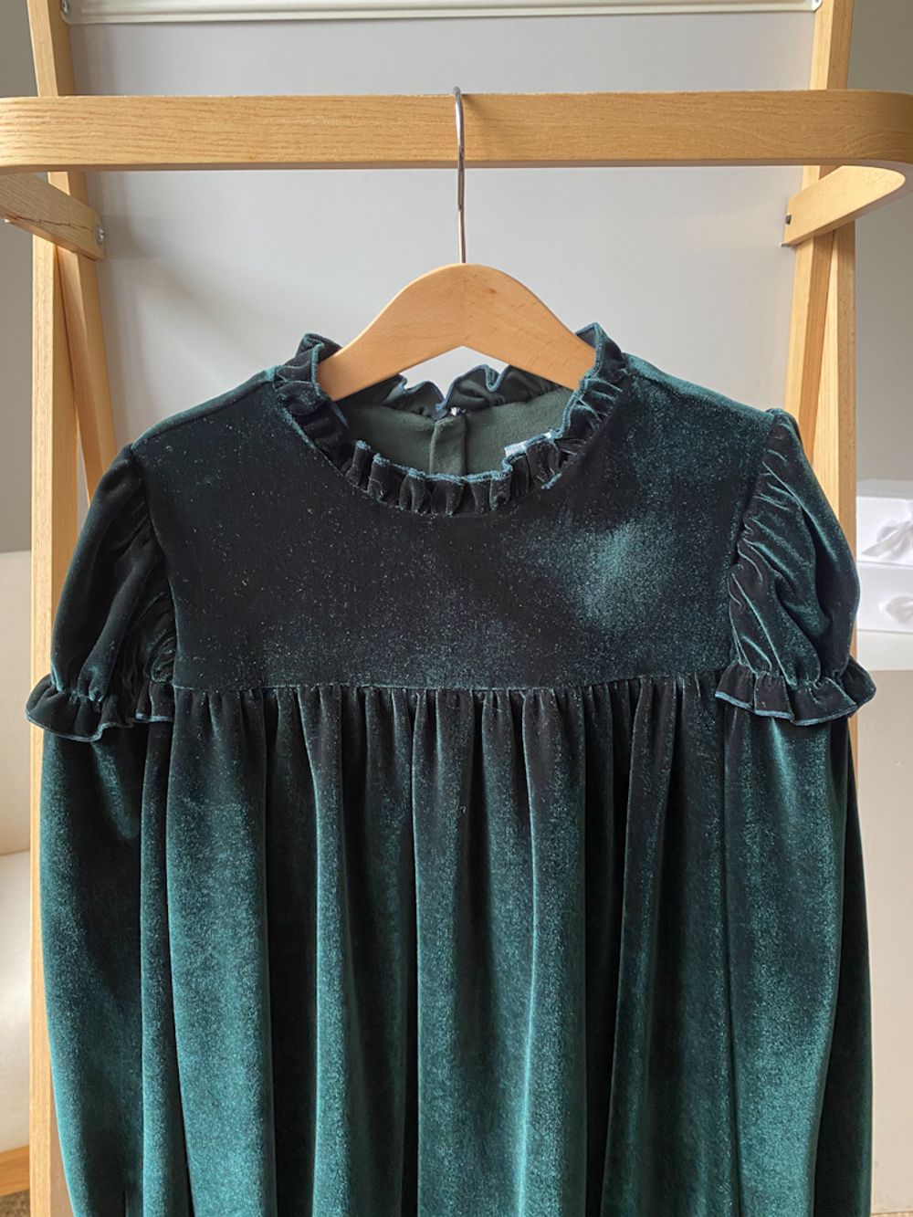 Бархатное платье Abel&Lula, 140