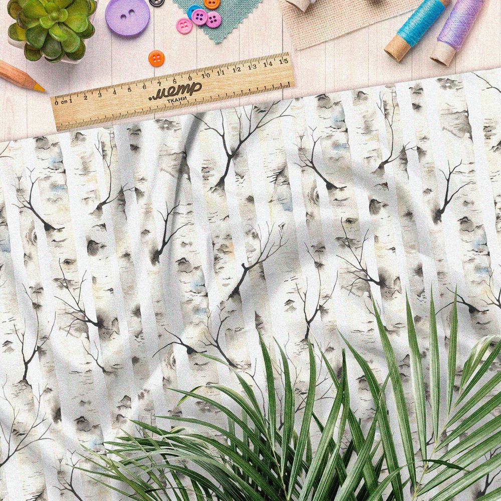 Ткань мембрана русские берёзы