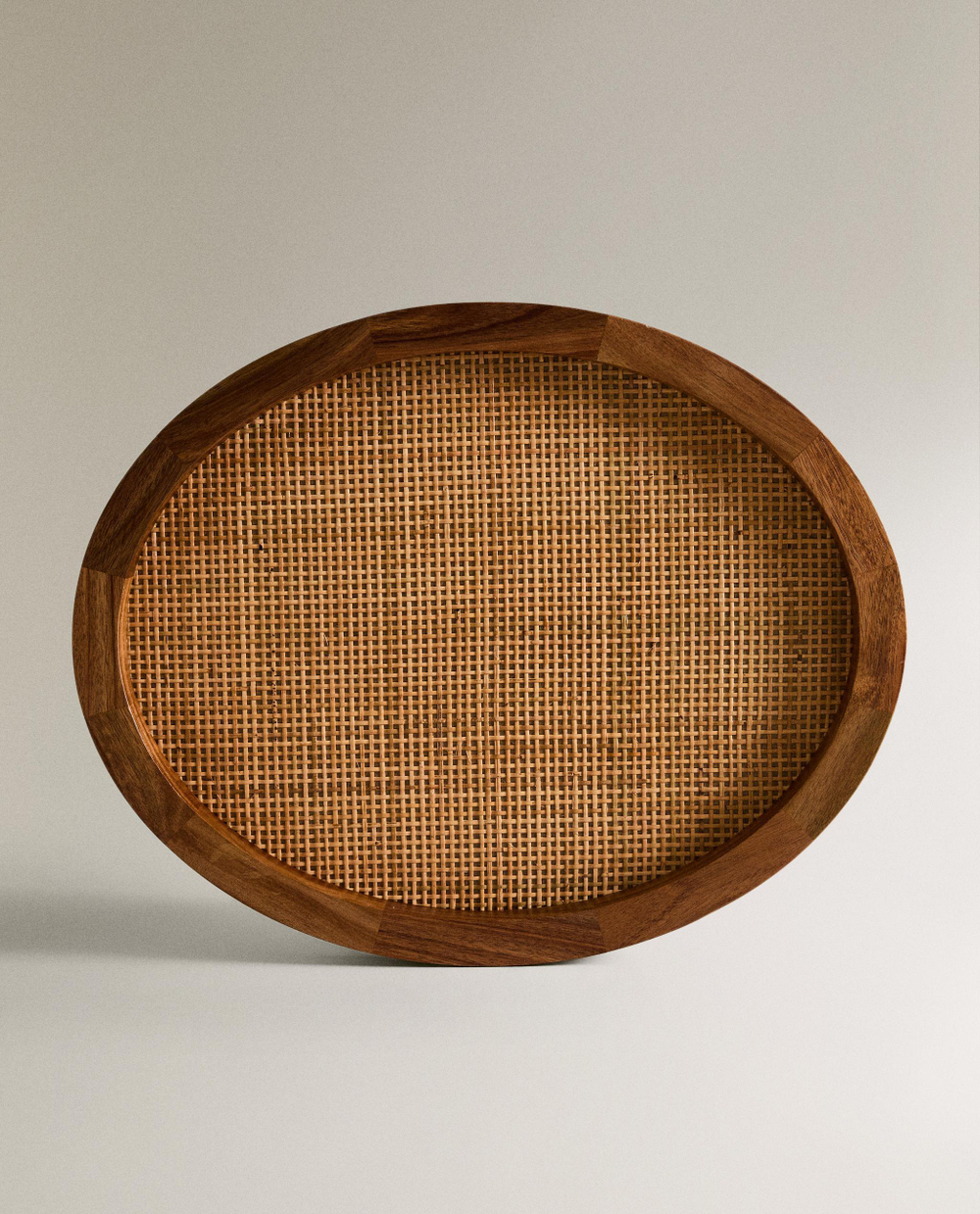 Zara Home Поднос из дерева, цвет коричневый, 45 см