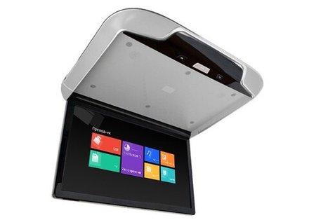 Монитор потолочный - ERGO ER22AND с экраном 22” (1920х1080 FullHD, Android,Смарт ТВ, 3+32Gb) серый