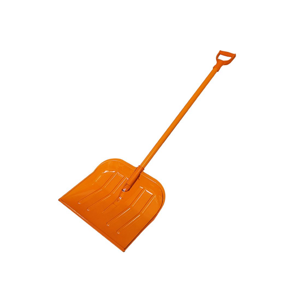 Лопата Снеговая Автохит поликарбонат оранж 275*370 Л17