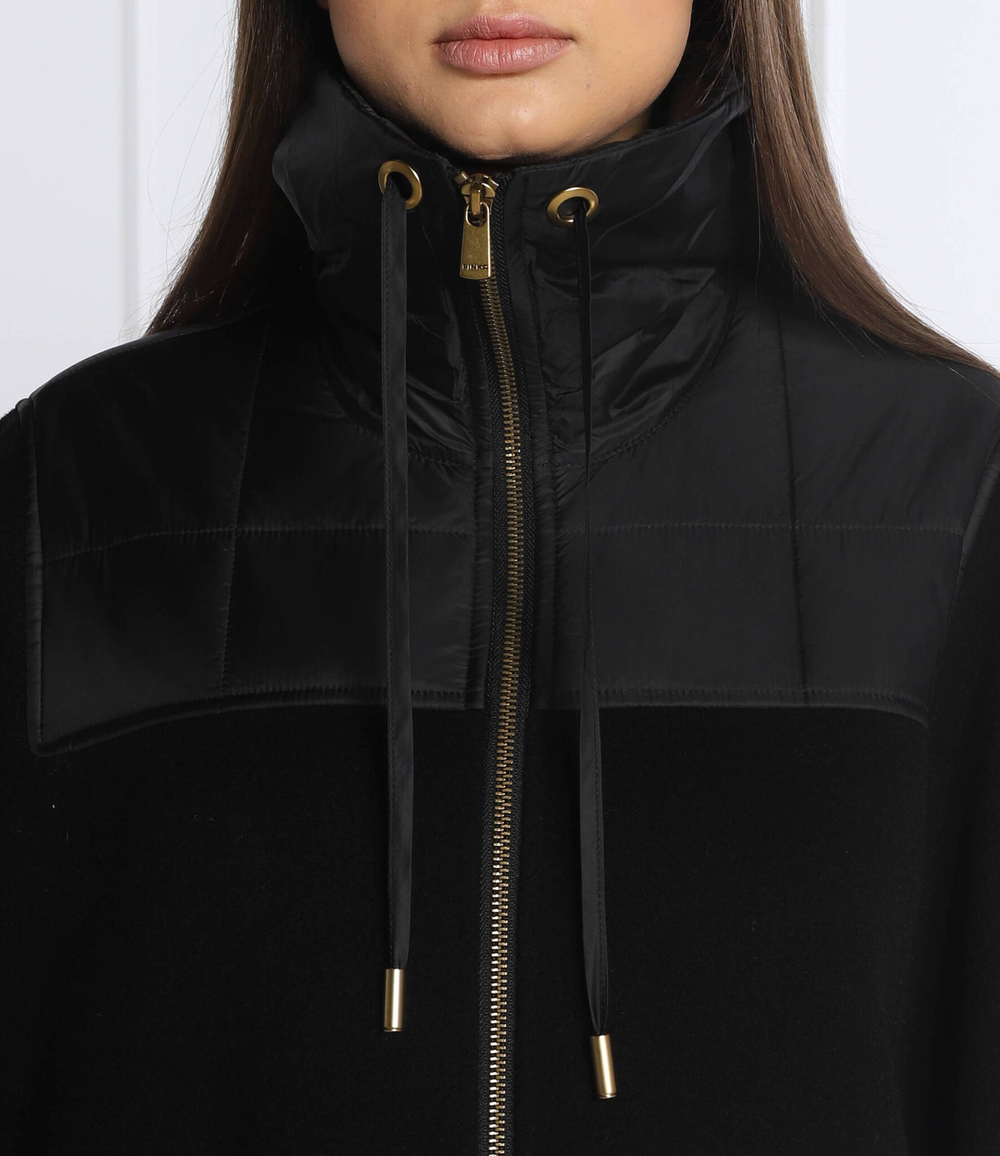 хлопковое пончо mara Pinko - черный(1G186L A00R)