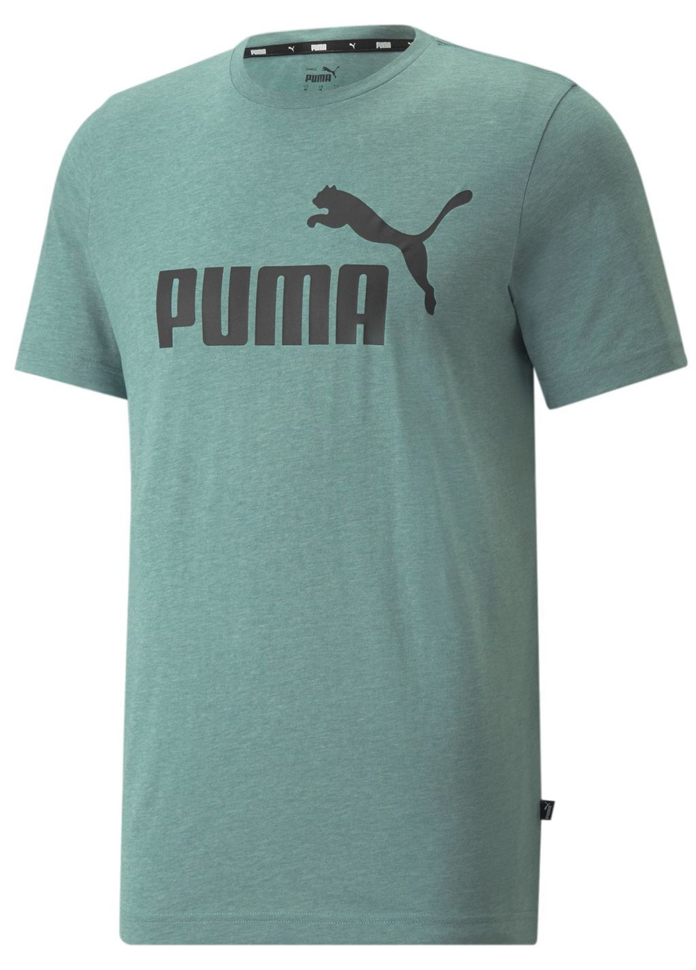 Мужская теннисная футболка Puma ESS Heather Tee - mineral blue