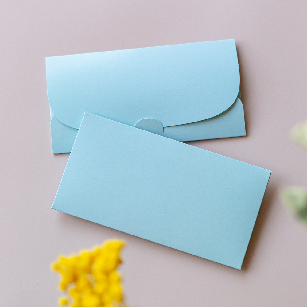 D-632 ГОЛУБОЙ конверт (цена за упаковку из 5 штук)