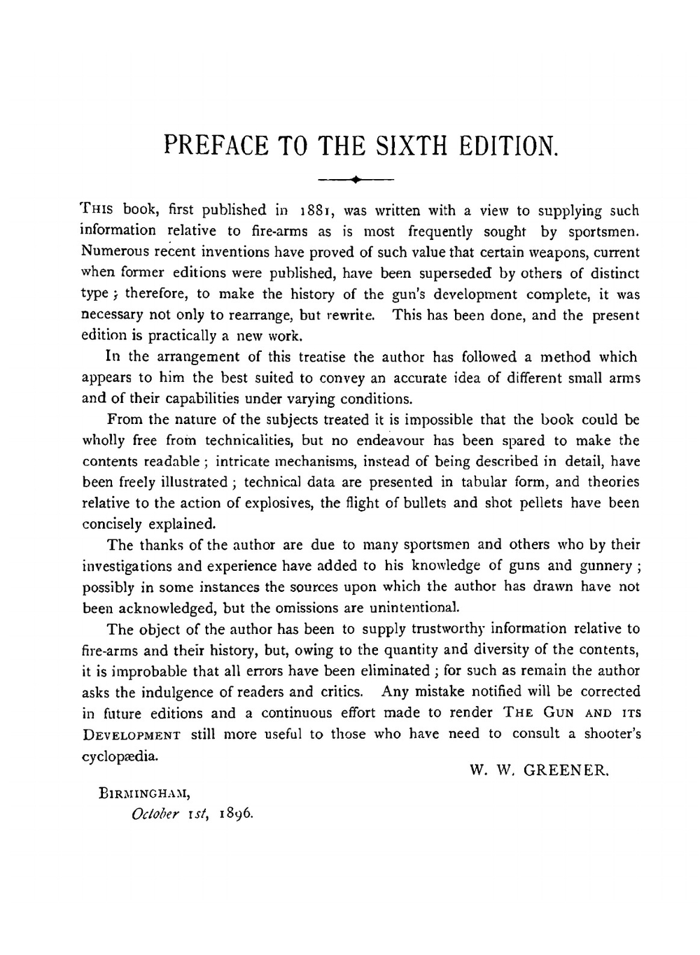 The gun and its development | W W. Greener