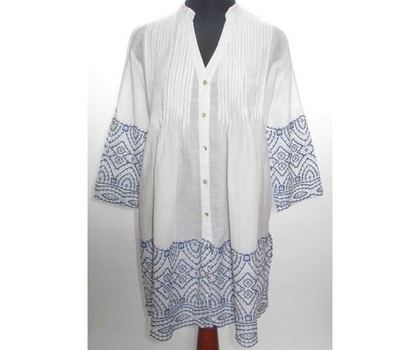Туника женская Furstenberg Blue in White