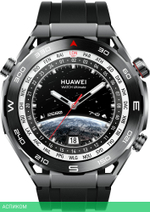 Умные часы Huawei Watch Ultimate HNBR Strap Black (55020AGP)