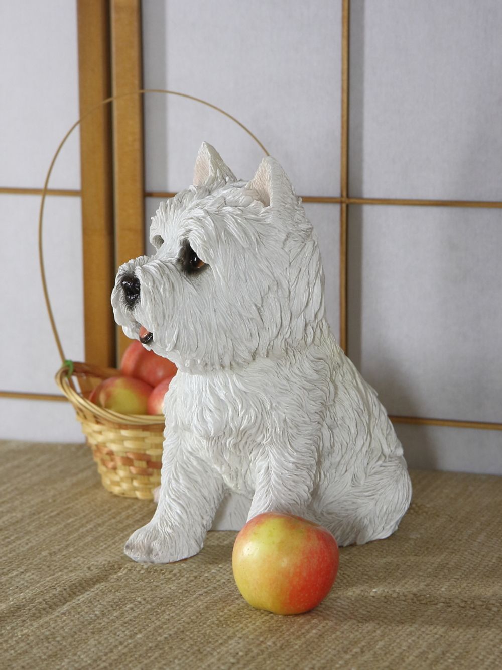 Hotant Статуэтка собаки породы ВестХайлэнд