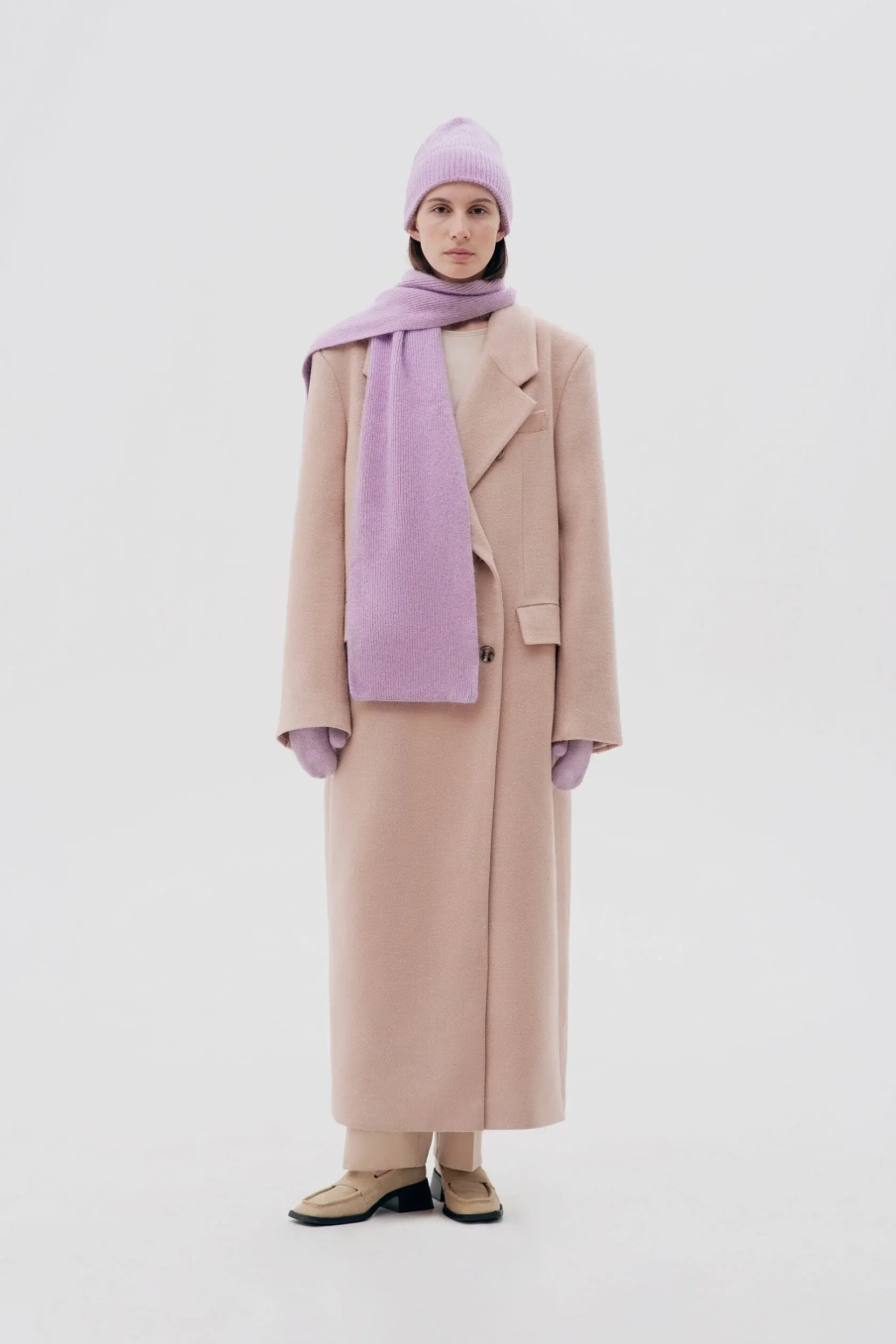 Варежки из ангоры