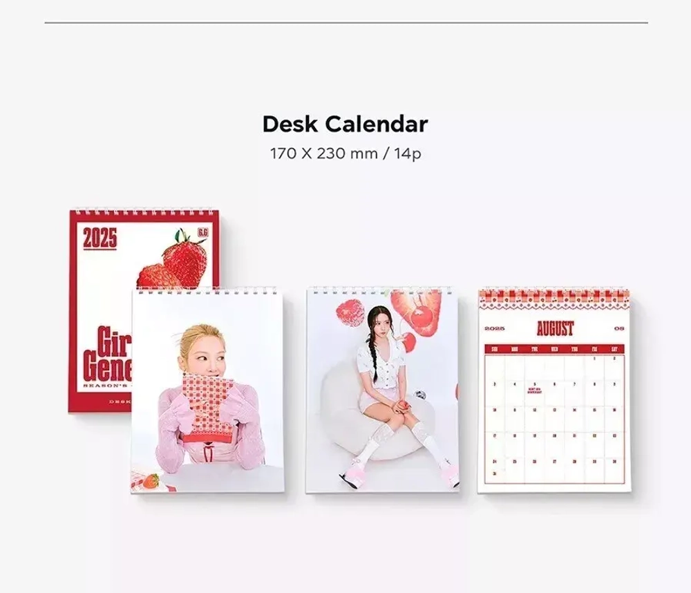 Календарь GIRLS' GENERATION SNSD - 2025 SEASON’S GREETINGS