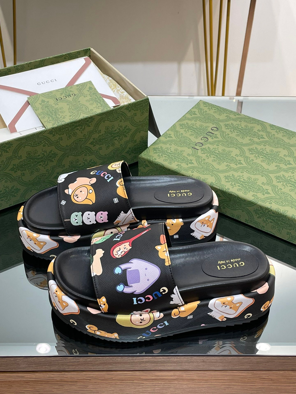 Gucci Platform Slide Sandal