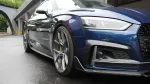 Карбоновые канарды переднего бампера для AUDI S5 & A5 S LINE 2017-2019 B9 Ауди обвес