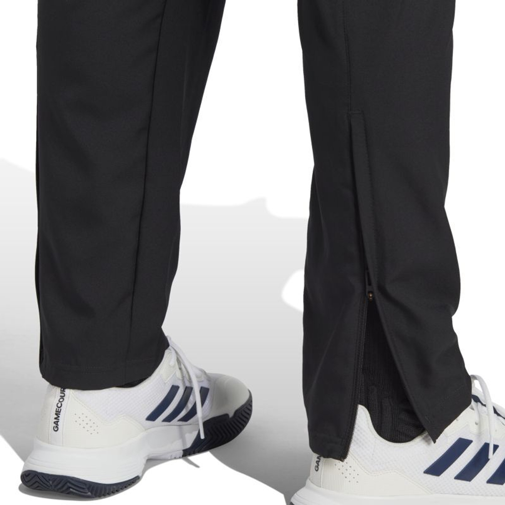 Мужские теннисные штаны Adidas Stretch Woven Tennis Pants - black
