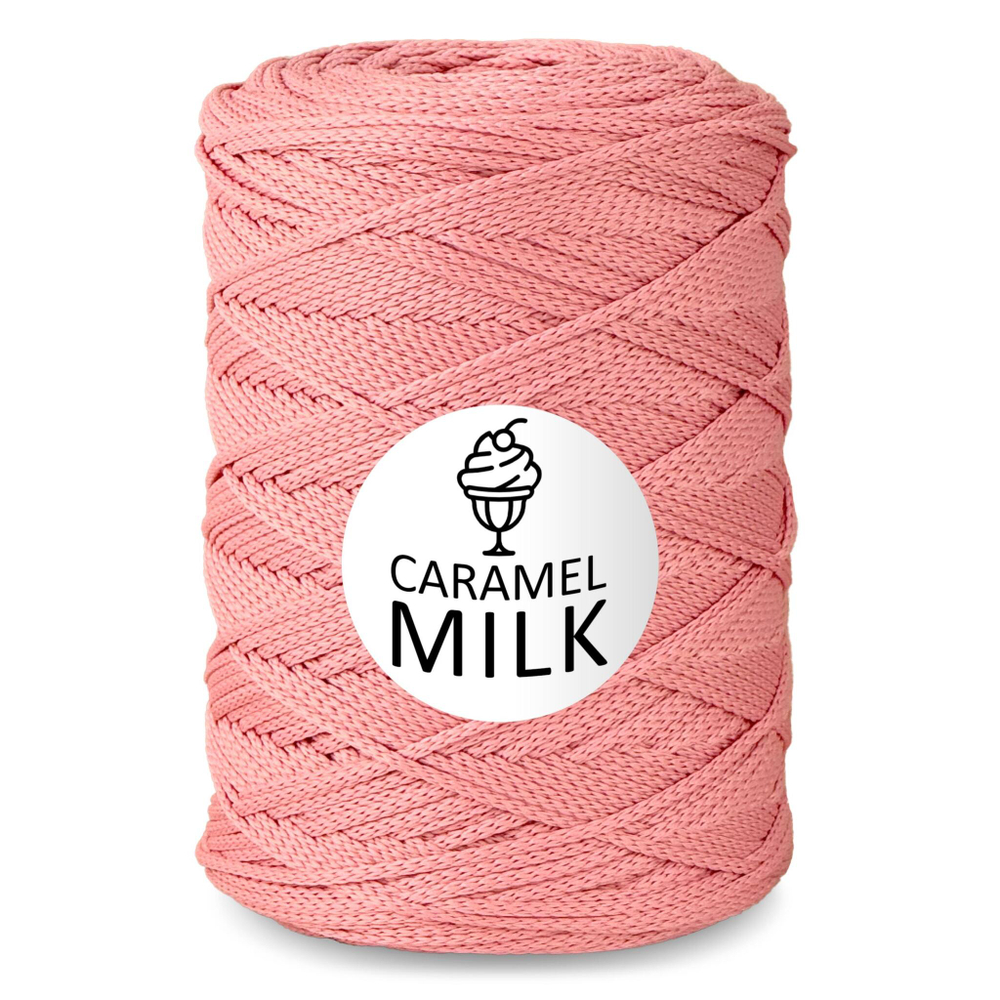 Шнур Caramel Milk, 3мм, 300м, 100% полиэфир (1 шт.)