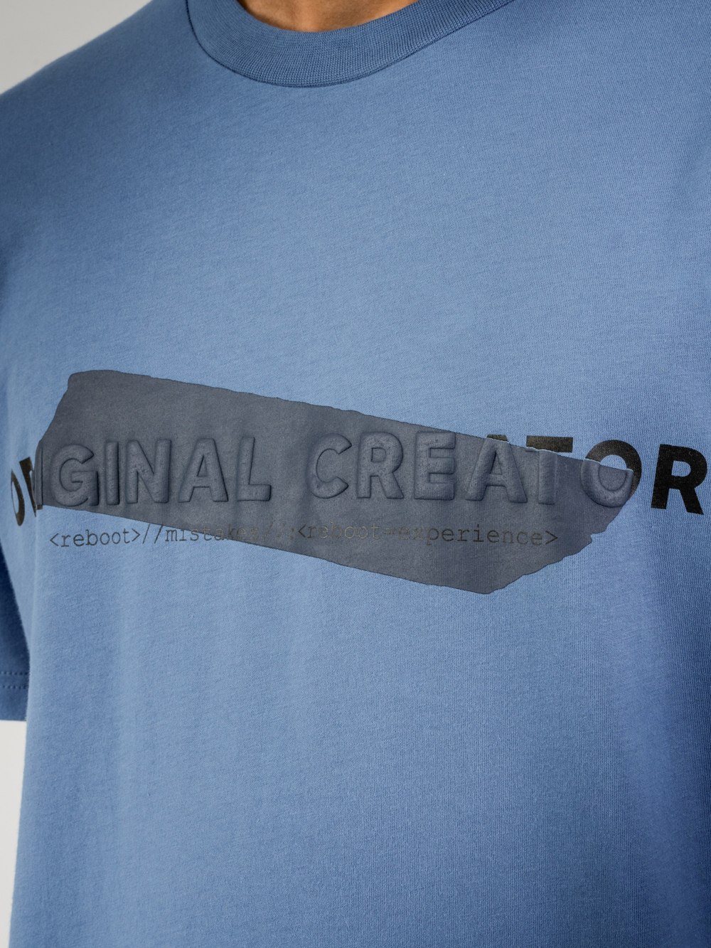 Футболка мужская ORIGINAL CREATOR ERROR_404 T-SHIRT, Синий
