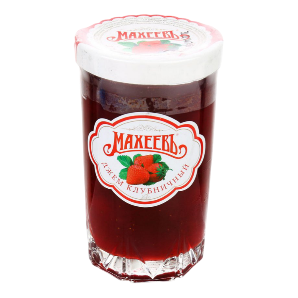 Джем МАХЕЕВЪ клубничный 400г