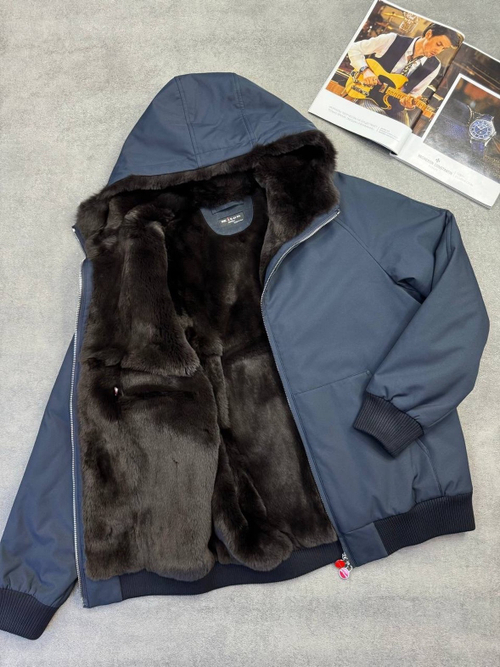 Бомбер Kiton с мехом