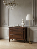 Комод Джоли, 110х50х94, из массива березы, с ящиками, коричневый