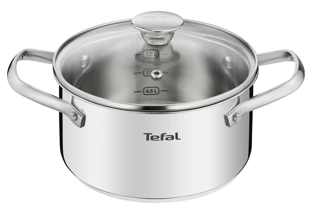 Набор посуды Tefal Cook Eat 4 предмета 1,5/2,2л 16/18см B9214S04