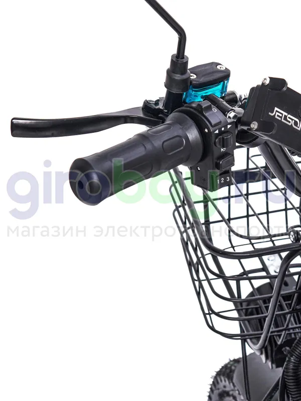 Электровелосипед Jetson PRO MAX 20D Черный (60V/20Ah) (гидравлика) фото №11
