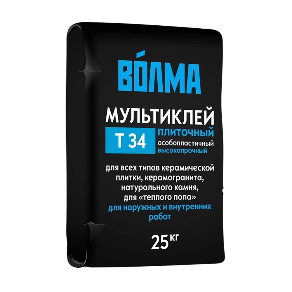 Смесь сухая клеевая на цементном вяжущем "ВОЛМА - Мультиклей"
