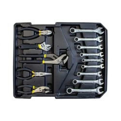 Набор инструментов 186пр. 1/4''1/2''(6-гр.) (4-30мм) ''Дорожный кейс'' WMC TOOLS WMC-WMC186
