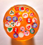 "Бочка Слайма" детская игрушка с 3-х лет, 240 мл, цвет оранжевый, фиолетово-зелёная крышка