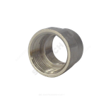 Муфта латунь никель переходная Ду 32х15 (1 1/4"х1/2") ВР/ВР RTP (РосТурПласт) 25174