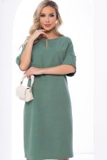 Платье "Персея" (олива) П8109 LT Collection (Акция)