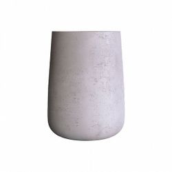 Кашпо CONE CONCRETE WHITE D39 H60