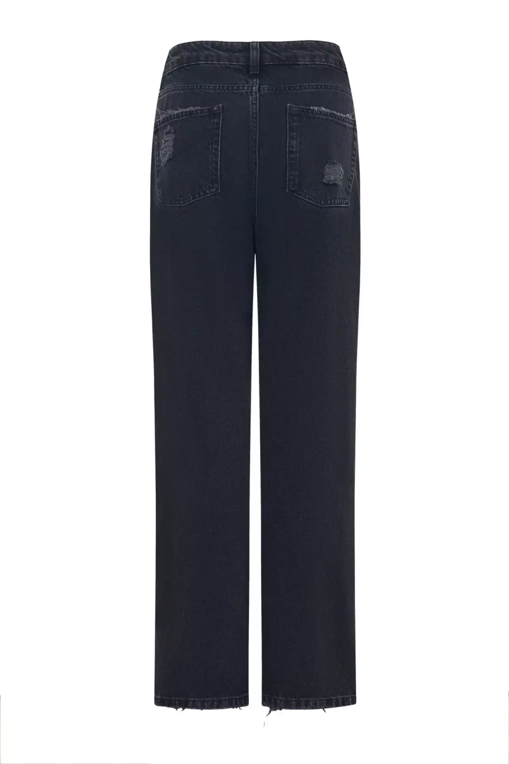 Джинсы серые