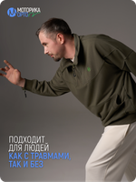 Толстовка анорак мужская ТР, хаки