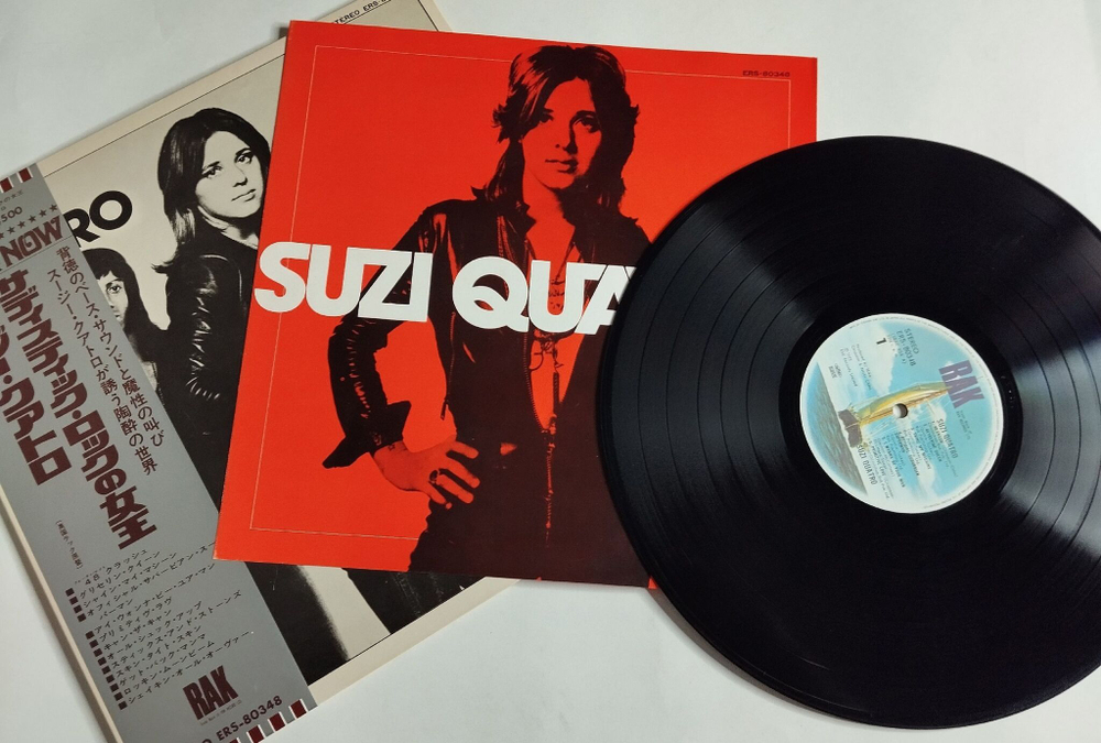 Винтажная виниловая пластинка LP Suzi Quatro (Japan 1975) (Obi) NM