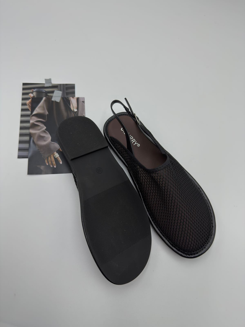 Босоножки женские эко-кожа арт. FEY 477-3 цвет "чёрный"